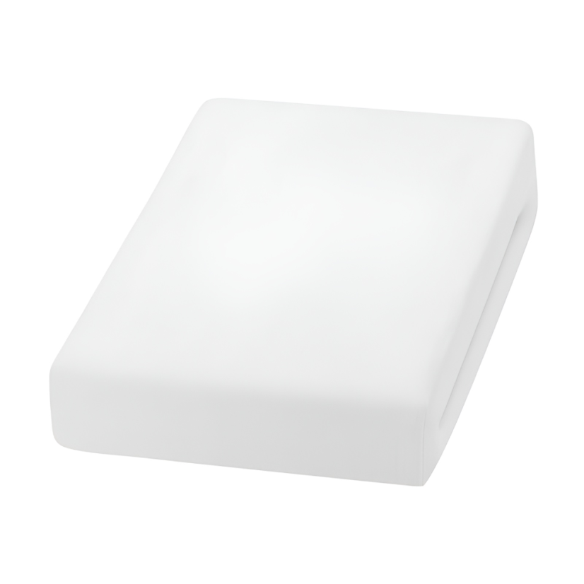 MOLLY LAC Funda para camilla de cosmética, rizo, blanco