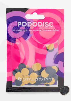 STALEKS - limas de recambio para disco de pedicura XS, PDF-10-100 grit