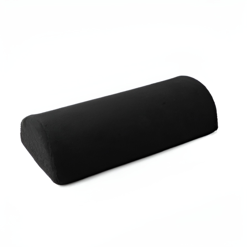 BAFI Soporte de mano con funda de rizo, negro