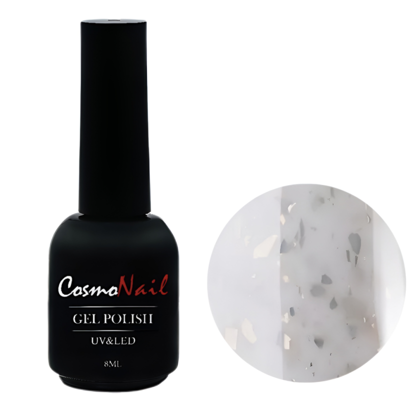 COSMONAIL Gel polish Milky flakes 004, 8 ml