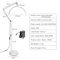 Stojací kosmetická lampa MOON M2X