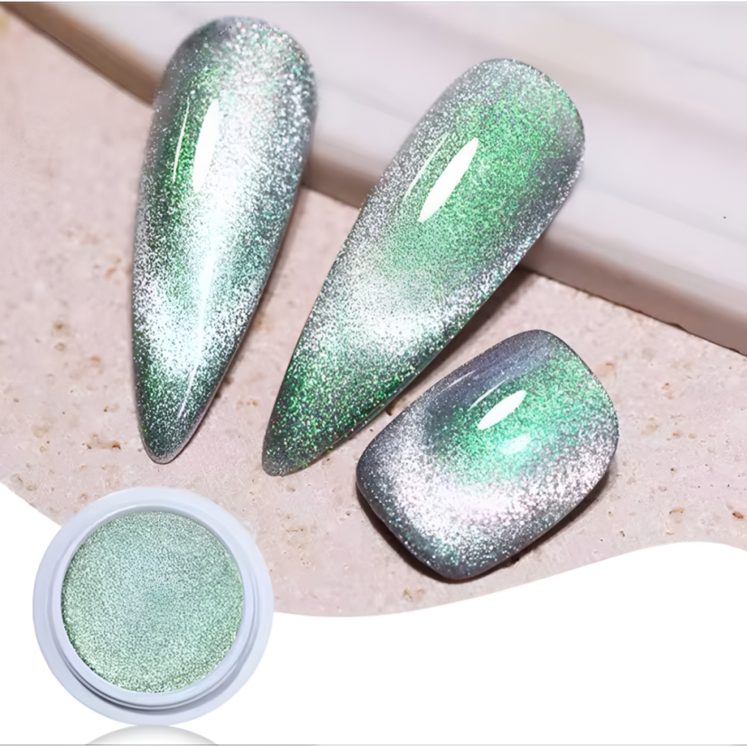 NICOLE DIARY - pigment na nehty Cat magnetic 2