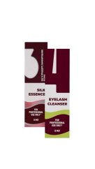 INNOVATOR COSMETICS - sérum na řasy Silk essence + Odmašťovač Eyelash cleanser, 2 x 8 ml