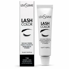 LEVISSIME Lash Color - tinte para pestañas y cejas azul-negro, 15 ml