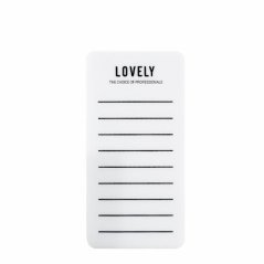 LOVELY - eyelash palette White