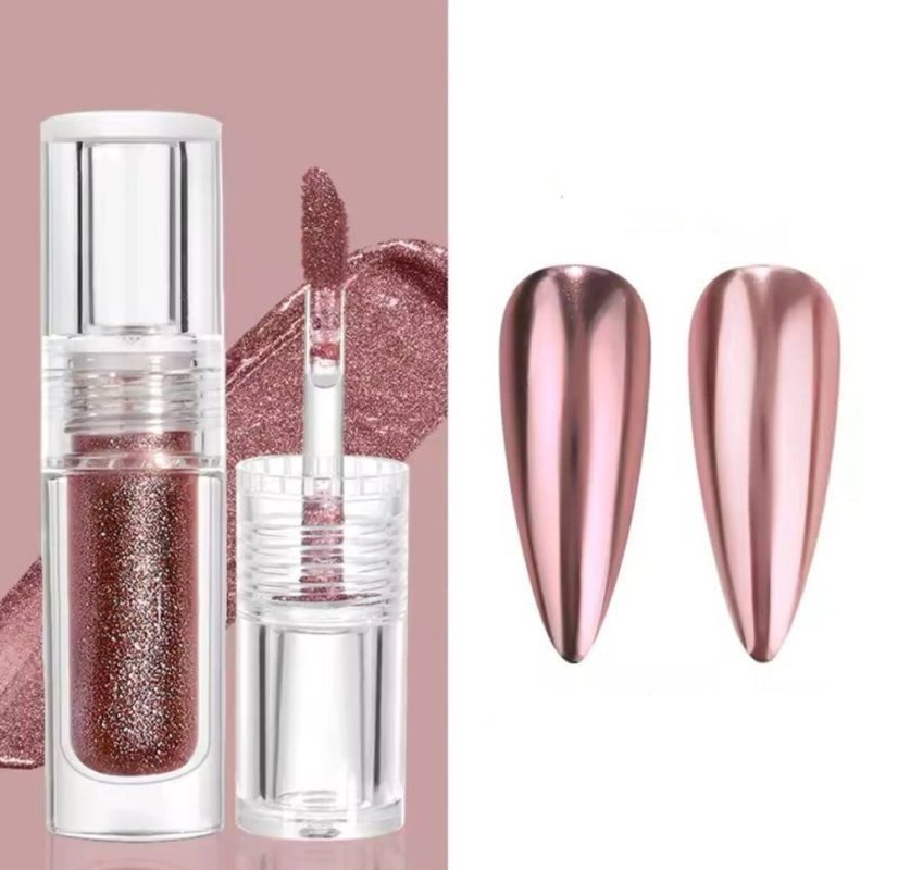 BORN PRETTY - Pigmento de uñas efecto espejo 2, 3 g