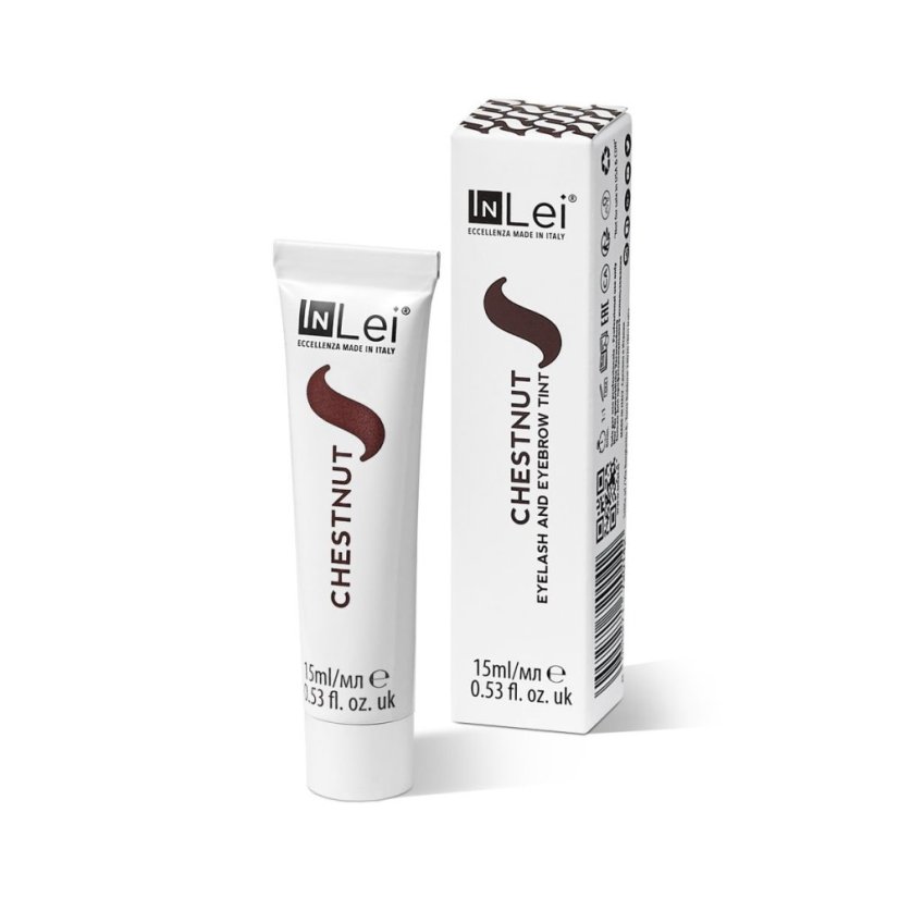 INLEI Chestnut - tinte para cejas y pestañas, 15 ml