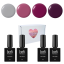 BAFI Set de esmaltos en gel lak Mystic Violet