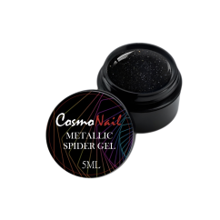 COSMONAIL Spider gel 008 black metallic, 5 g