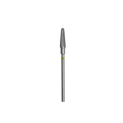 STALEKS Fresa de metal duro amarilla 4/13 mm, cono