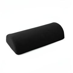 BAFI Soporte de mano con funda de rizo, negro