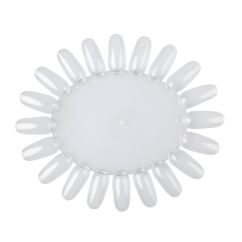 Vzorník na laky a gely heřmánek, transparentní, 3 ks