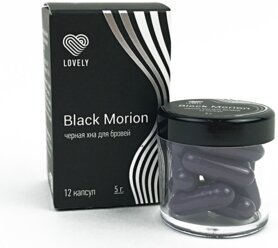 LOVELY Black Morion - henna en las cejas, 5 g