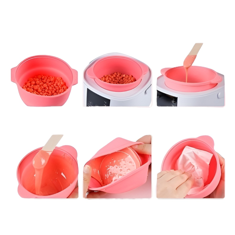 BAFI Recipiente de silicona para calentador de cera