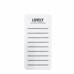 LOVELY - Eyelash Palette White - paleta de pestañas
