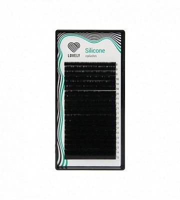 LOVELY Silicone M 0,07 – pestañas postizas, 11 mm (20 lines)