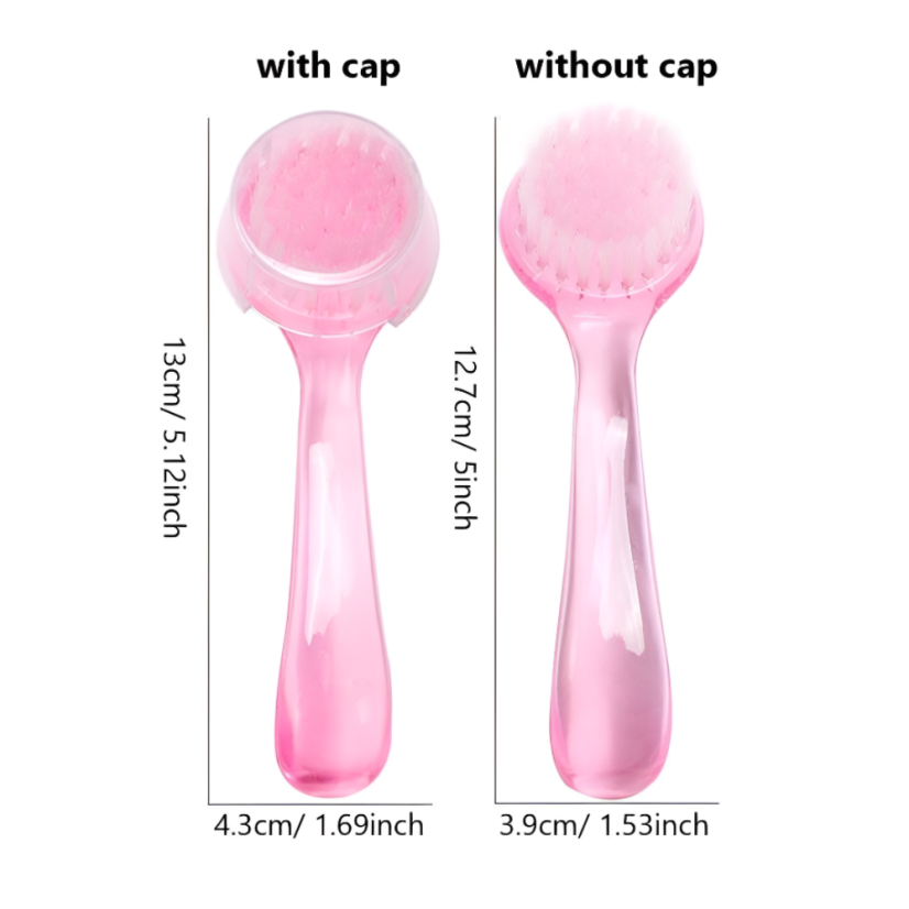 Kartáček na prach, kulatý s rukojetí, 3 ks