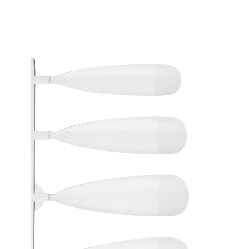 BAFI Puntas de gel para uñas almendra, 240 unid.