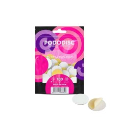 STALEKS Pododisk Pro L, PDFS-25-180w - náhradní pěnový brusný papír, 50 ks, 180 grit