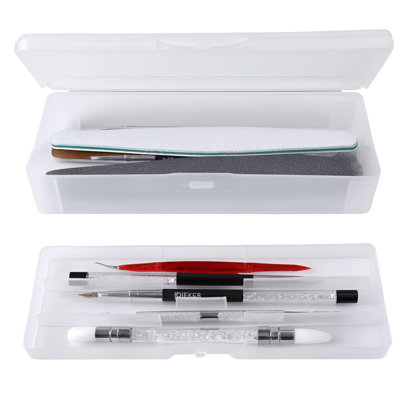 Pouzdro na štětce a pilníky, plastové