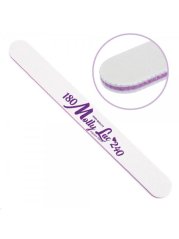 MOLLYLAC - пилка для ногтей CU-41 прямая, 180/240