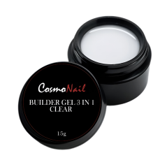 COSMONAIL Builder Gel 3 in 1 CLEAR, 15 ml