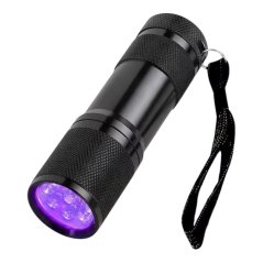 BAFI Mini LED lampa S1 na nehty – kapesní UV lampa pro gel lak, černá