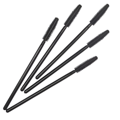 Cepillos de silicona para pestañas, 5 piezas