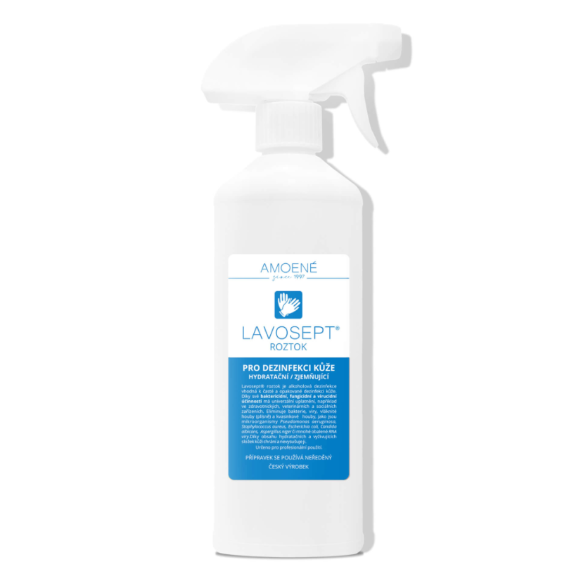 LAVOSEPT - dezinfekce kůže bez vůně sprej, 500 ml