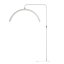 Stojací kosmetická lampa MOON, bílá, 71 cm