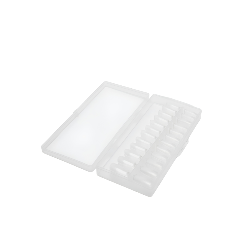 BAFI Puntas de uñas de gel, cuadradas, 240 unid