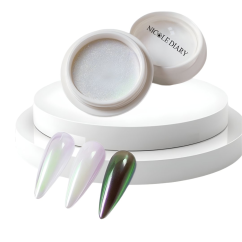 NICOLE DIARY Aurora 3 - pigment na Nail Art
