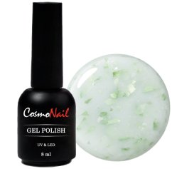 COSMONAIL Gel lak Milky Flakes 009 Mint Crystal, 8 ml