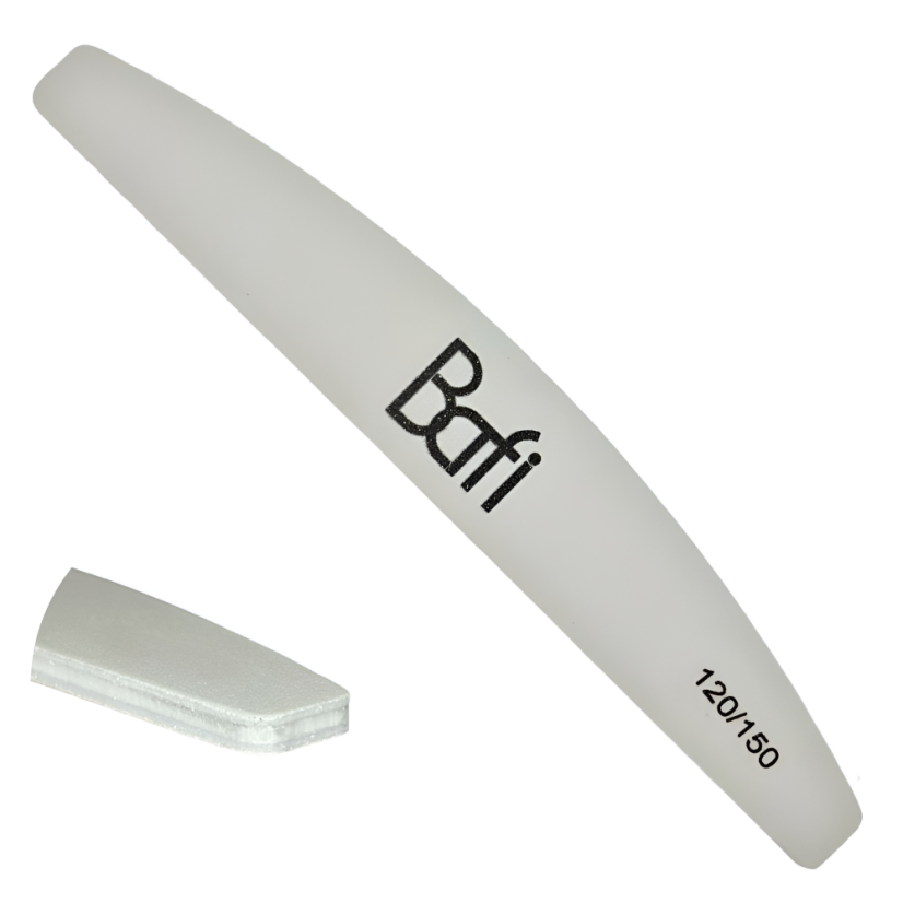 BAFI Crescent file 120/150, set of 10