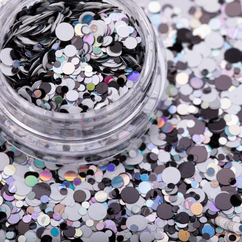 ALLEPAZNOKCIE - diseño de uñas confeti efecto Pop-Up! 12