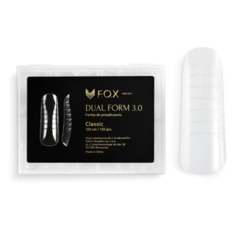 F.O.X Dual formy na nehty 3.0 Classic, 120 ks