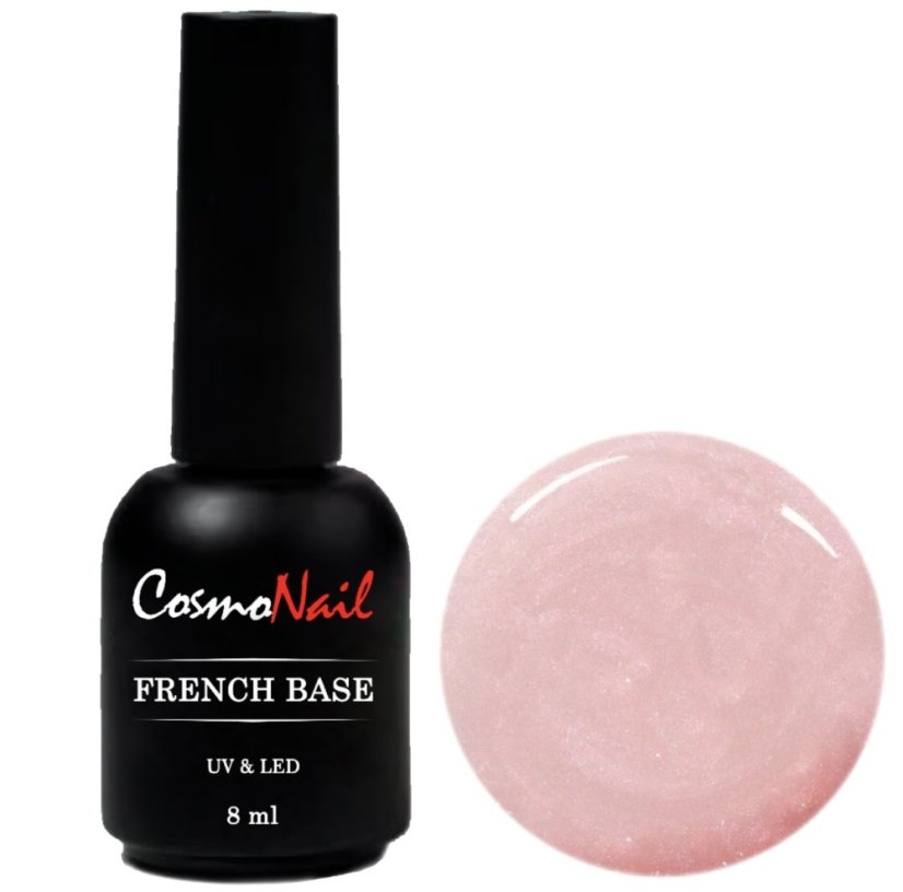 COSMONAIL French base LL Glitter 014, 8 ml