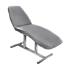 ACTIVESHOP Funda de felpa para sofá cosmético, gris oscuro