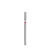 STALEKS Diamond bit rounded cylinder 25/10, red
