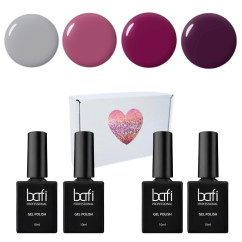 BAFI Set gel lak Mystic Violet