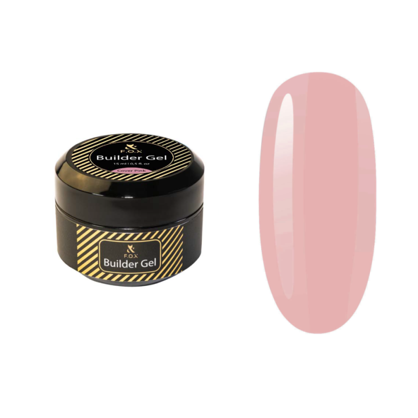 F.O.X - builder gel Cover Pink, 30 мл