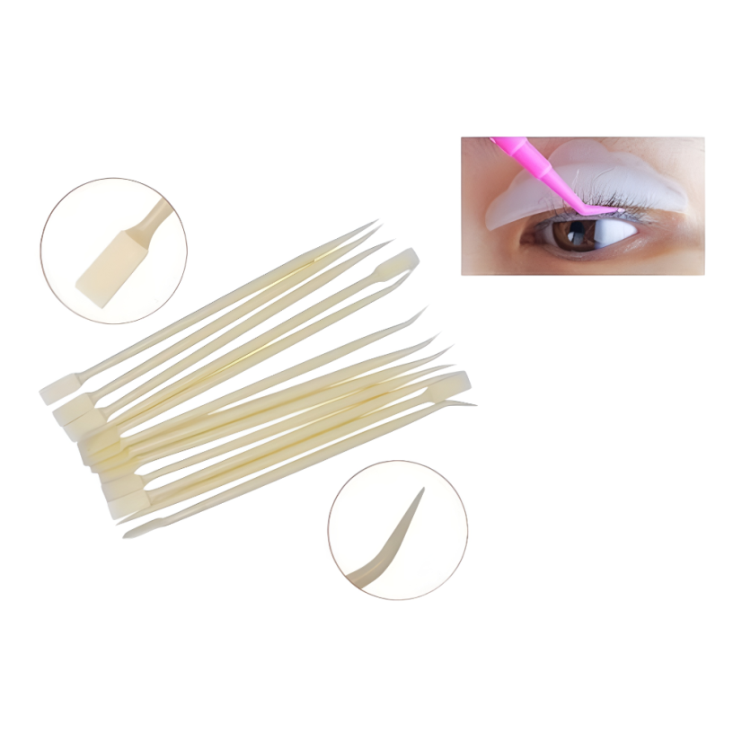 Aplicador de extensiones de pestañas y laminado de pestañas, 1 ud.