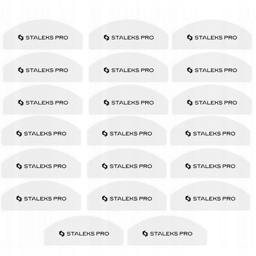 STALEKS EXPERT 41M-100/180 - mini pulidor de uñas, set de 20 pcs