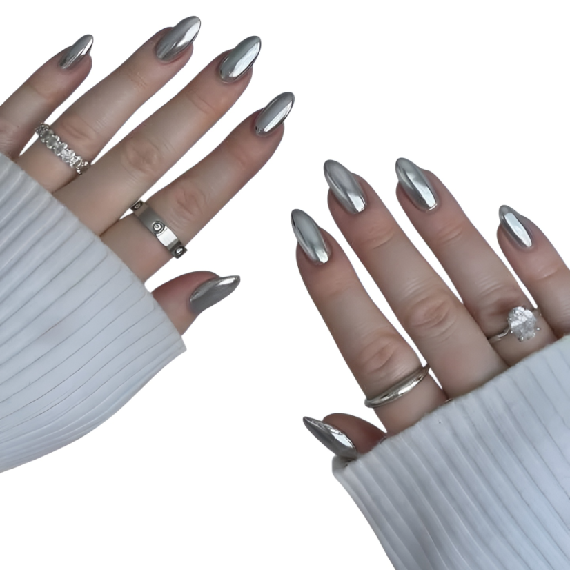 BORN PRETTY Mirror effect 1 - pigmento para uñas, 3 g