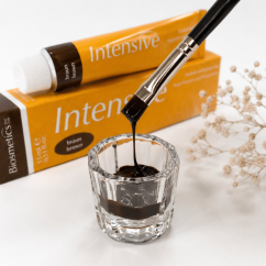 BIOSMETICS Intensive Набор для окрашивания бровей, коричневый