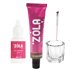ZOLA - sada na barvení obočí