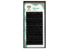 LOVELY Silicone L 0,07 - umělé řasy 8 mm