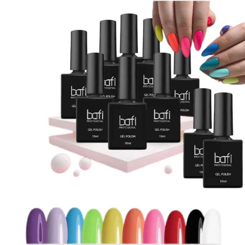 BAFI Gel polish - sada