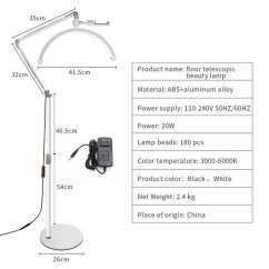 Stojací kosmetická lampa MOON M2X